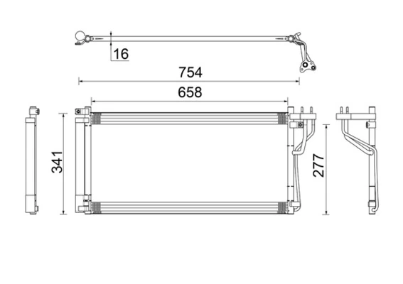 Condenser, air conditioning