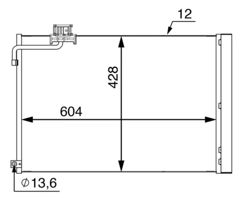 Condenser, air conditioning