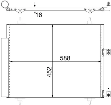 Condenser, air conditioning