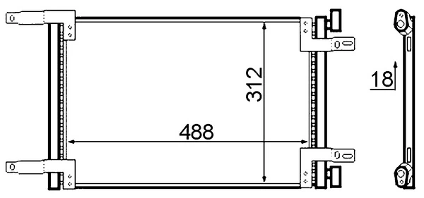 Condenser, air conditioning