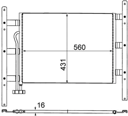 Condenser, air conditioning
