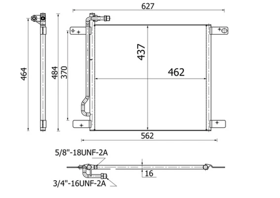 Condenser, air conditioning