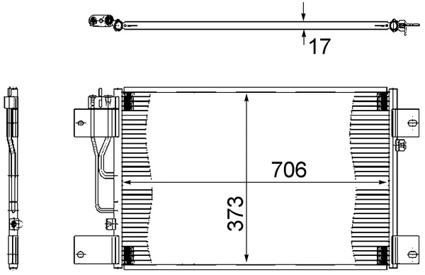 Condenser, air conditioning