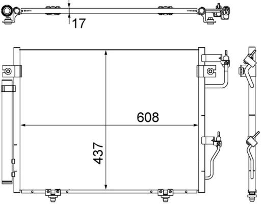 Condenser, air conditioning
