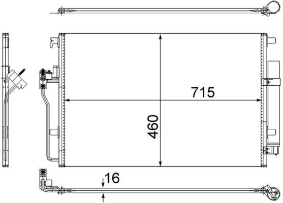 Condenser, air conditioning