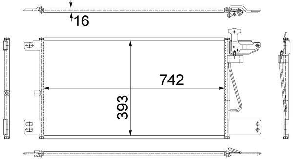 Condenser, air conditioning