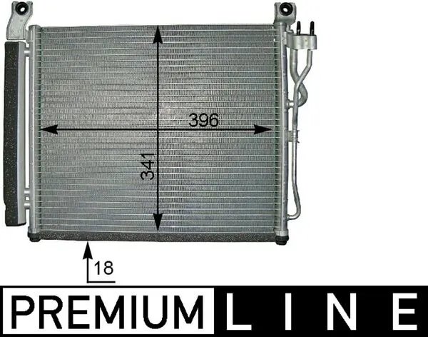 Condenser, air conditioning