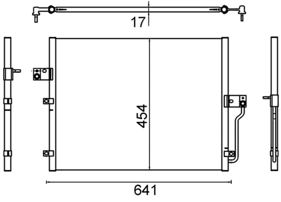 Condenser, air conditioning