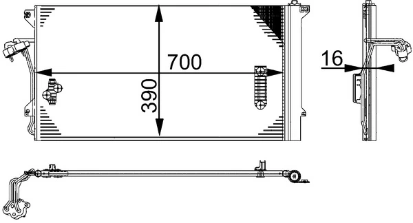 Condenser, air conditioning