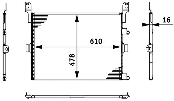 Condenser, air conditioning