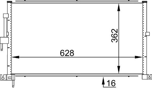 Condenser, air conditioning