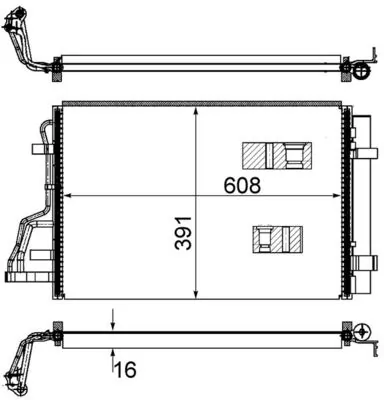 Condenser, air conditioning