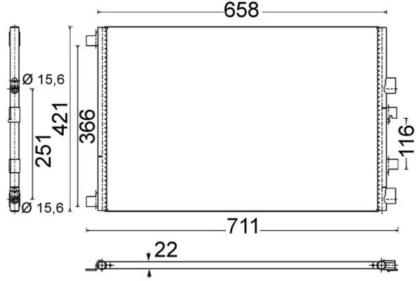 Condenser, air conditioning