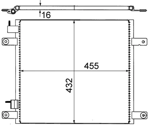 Condenser, air conditioning