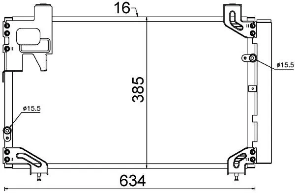 Condenser, air conditioning