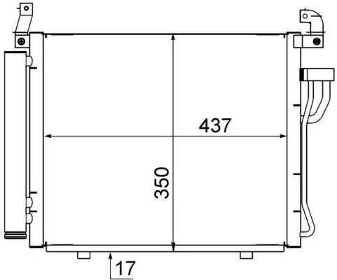 Condenser, air conditioning