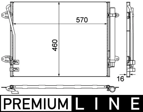 Condenser, air conditioning