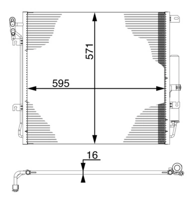 Condenser, air conditioning
