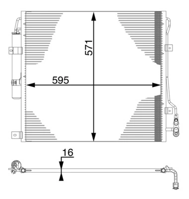 Condenser, air conditioning