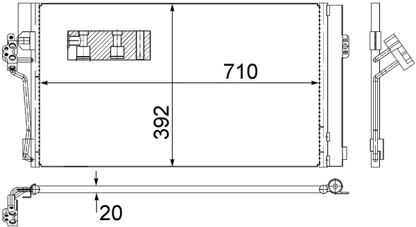 Condenser, air conditioning