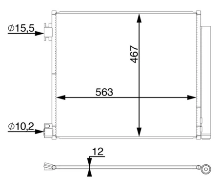 Condenser, air conditioning