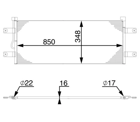 Condenser, air conditioning