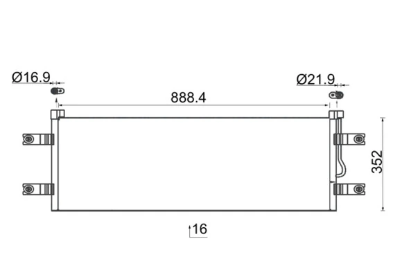 Condenser, air conditioning