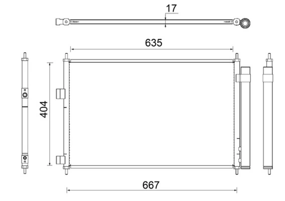 Condenser, air conditioning