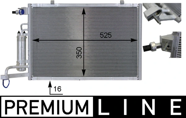 Condenser, air conditioning