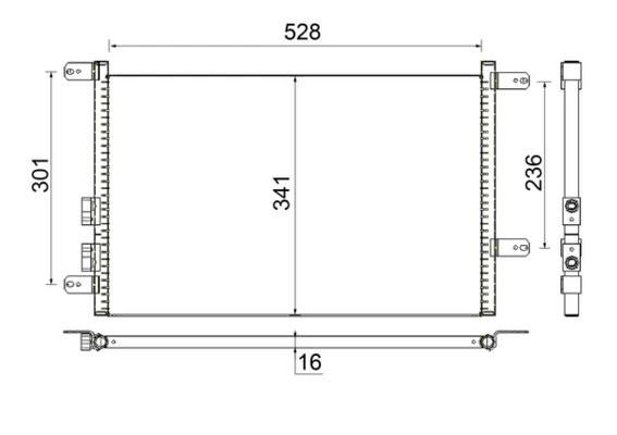 Condenser, air conditioning