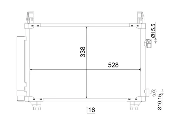 Condenser, air conditioning
