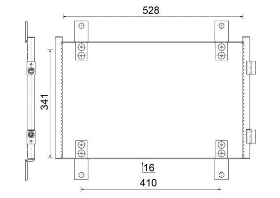 Condenser, air conditioning