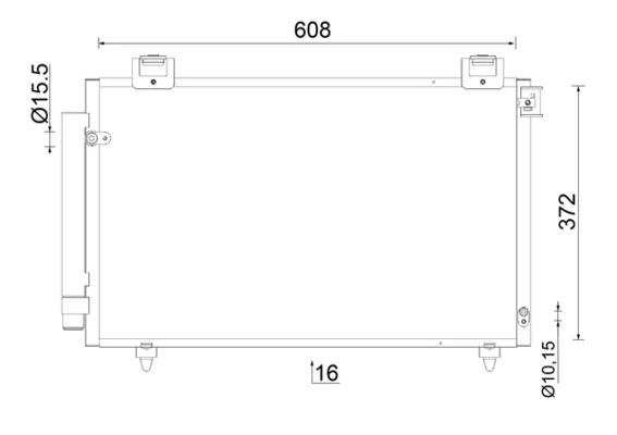 Condenser, air conditioning