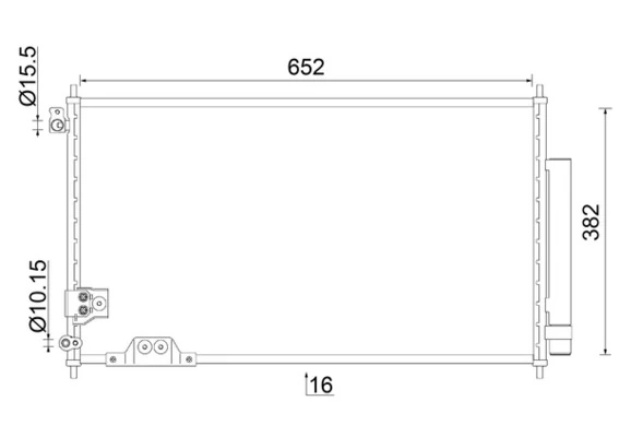 Condenser, air conditioning