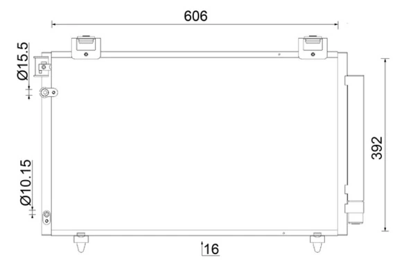 Condenser, air conditioning