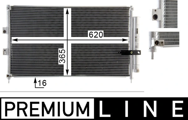 Condenser, air conditioning