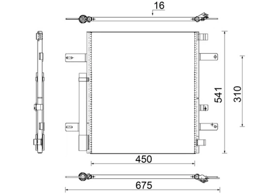 Condenser, air conditioning