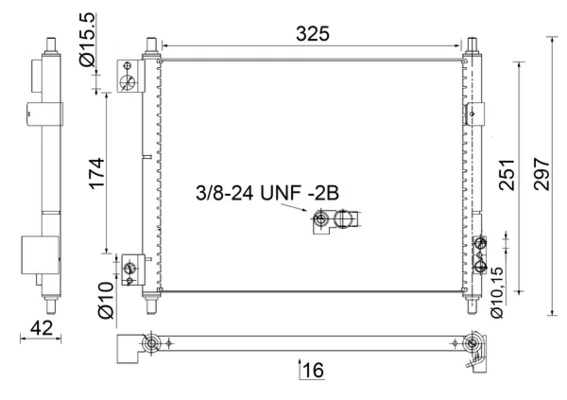 Condenser, air conditioning