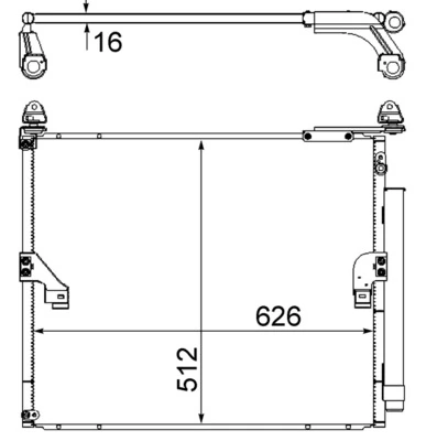 Condenser, air conditioning