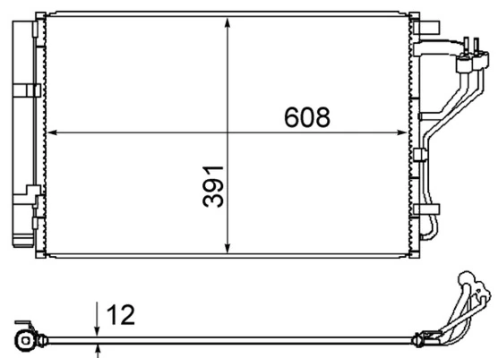 Condenser, air conditioning