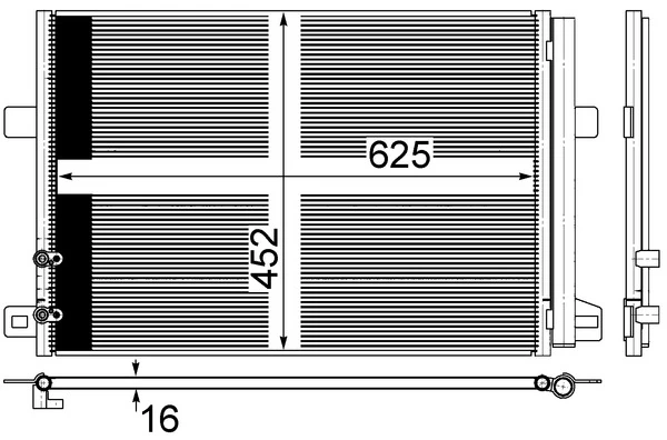 Condenser, air conditioning