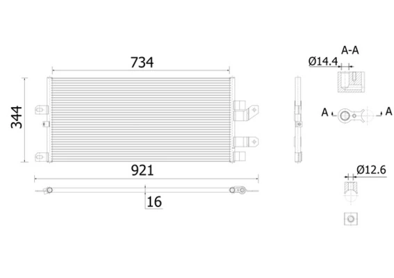 Condenser, air conditioning