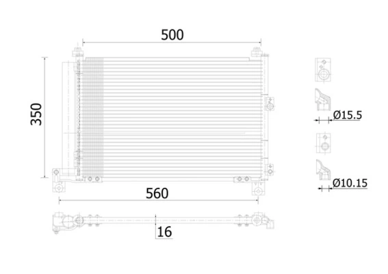 Condenser, air conditioning
