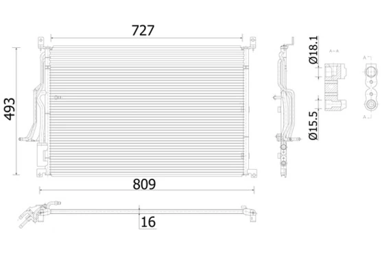 Condenser, air conditioning