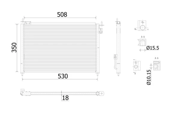 Condenser, air conditioning