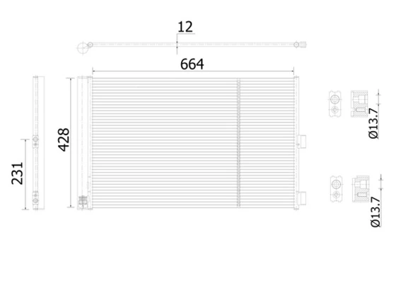 Condenser, air conditioning