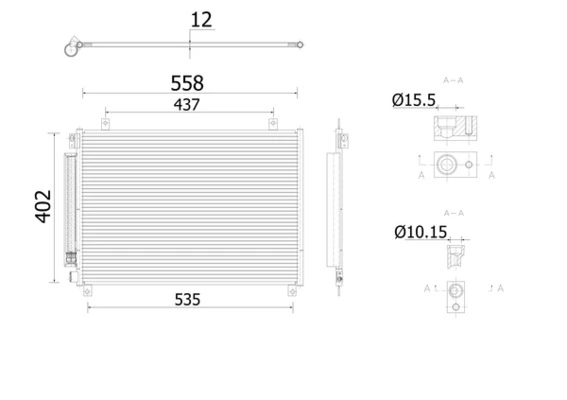 Condenser, air conditioning