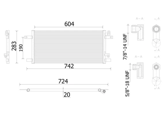 Condenser, air conditioning