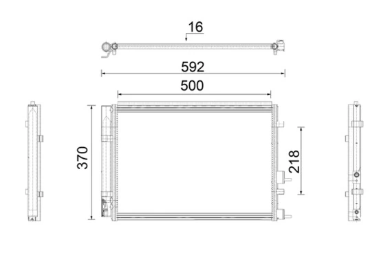 Condenser, air conditioning