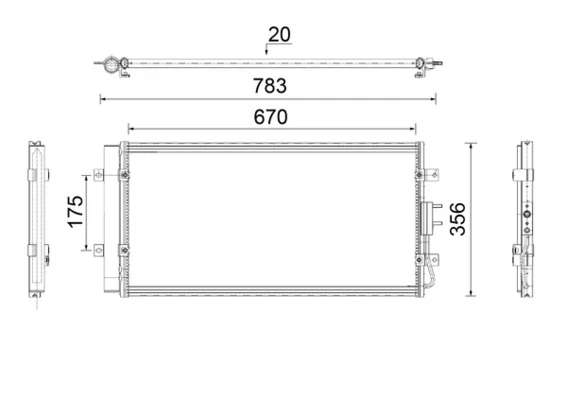Condenser, air conditioning